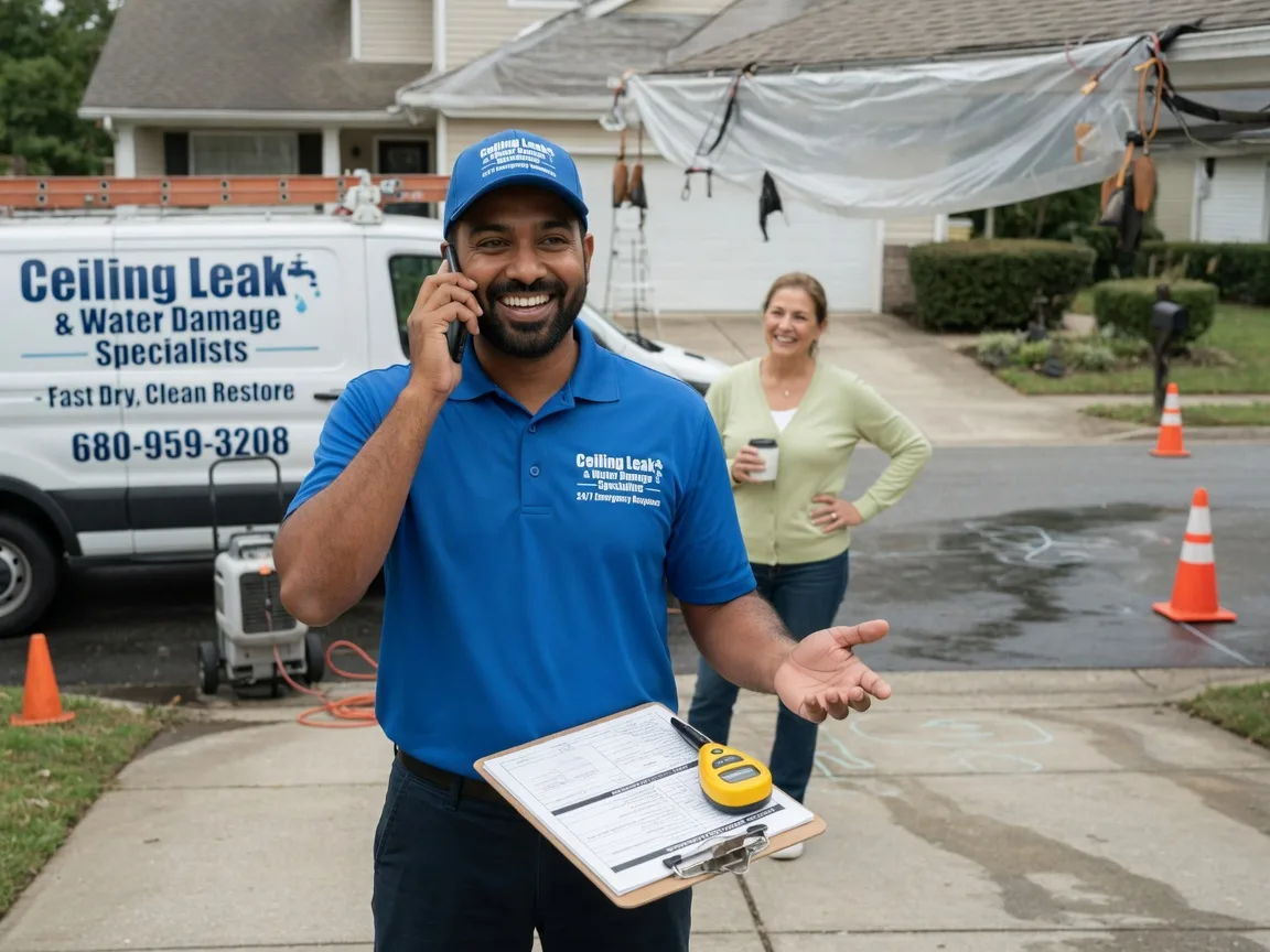 Ceiling Leak Cleanup Drybranch, WV FAQs